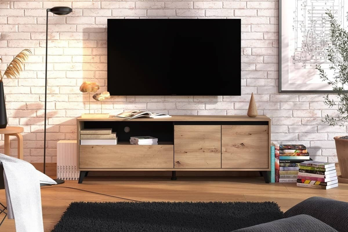 🖤 Mueble de Salón TV RAVENWOOD