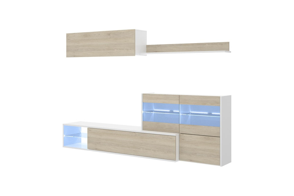 Mueble de Salón Modular ZARIFA con LED 💡✨