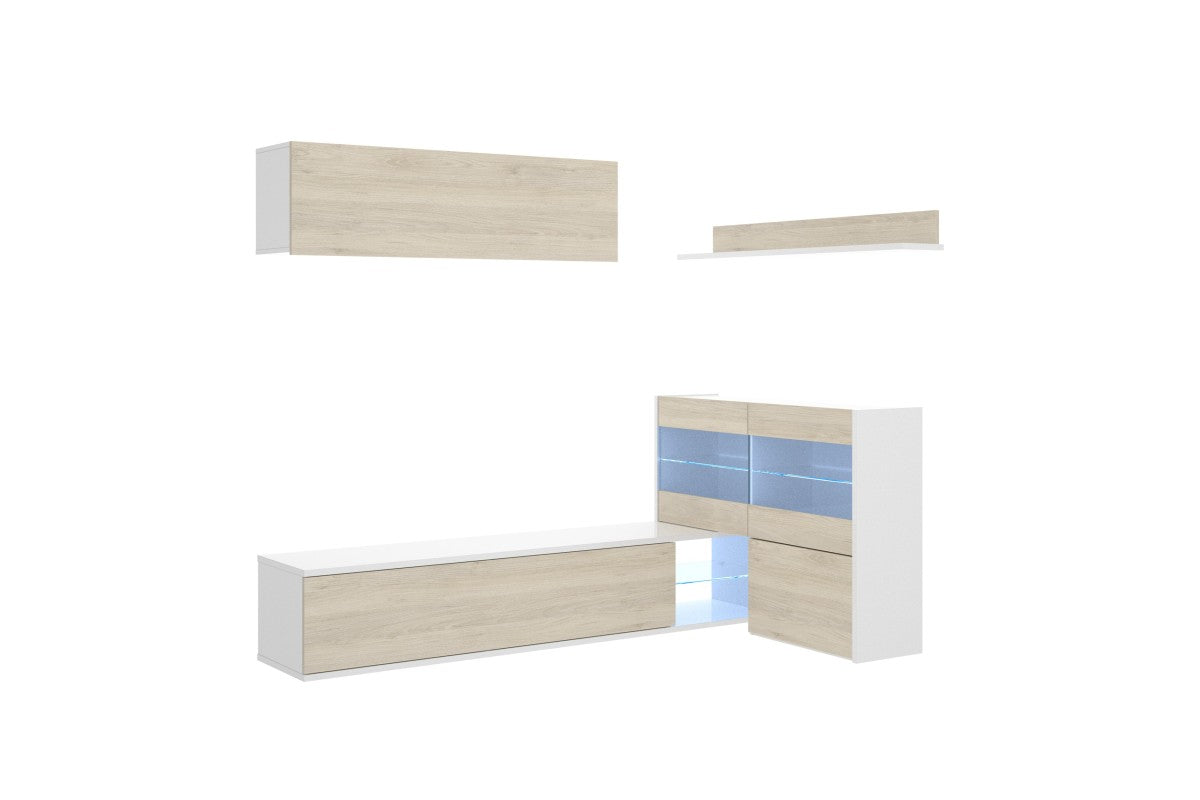 Mueble de Salón Modular ZARIFA con LED 💡✨