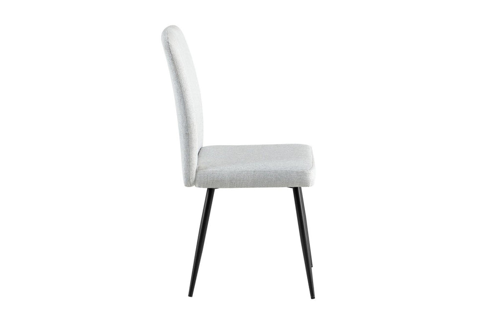 Set de 4 sillas Malu en gris claro🪑🌫️