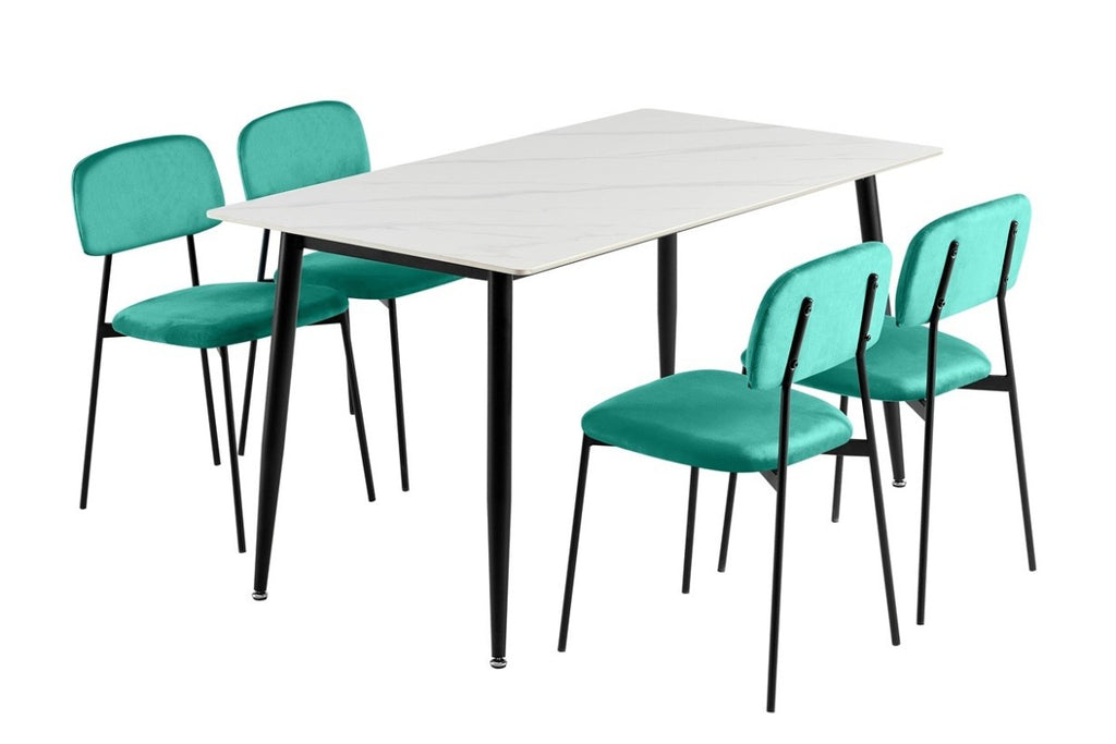 Sillas Jazmine – Pack de 4 en verde vibrante 🍃