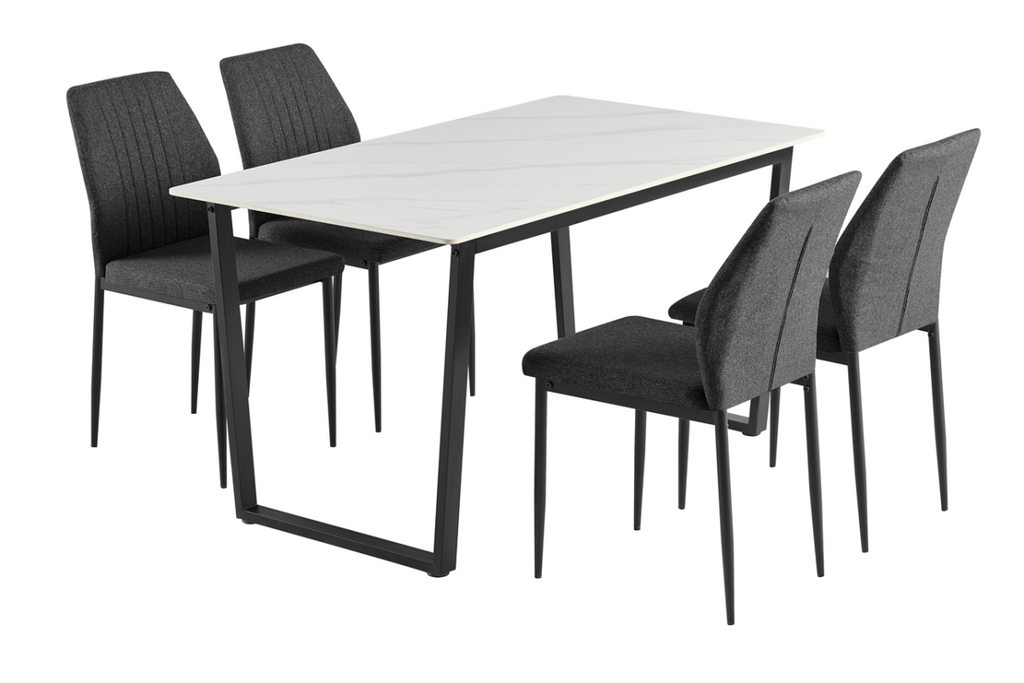 Sillas The Weeknd en Gris Oscuro – Pack de 4 ✨