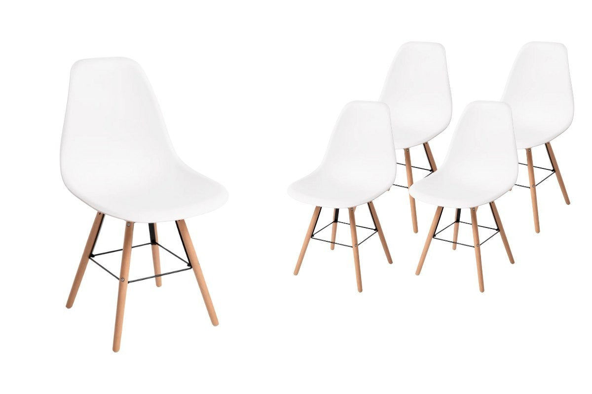 ✨ Pack de 4 Sillas “Rihanna” blanco puro ✨