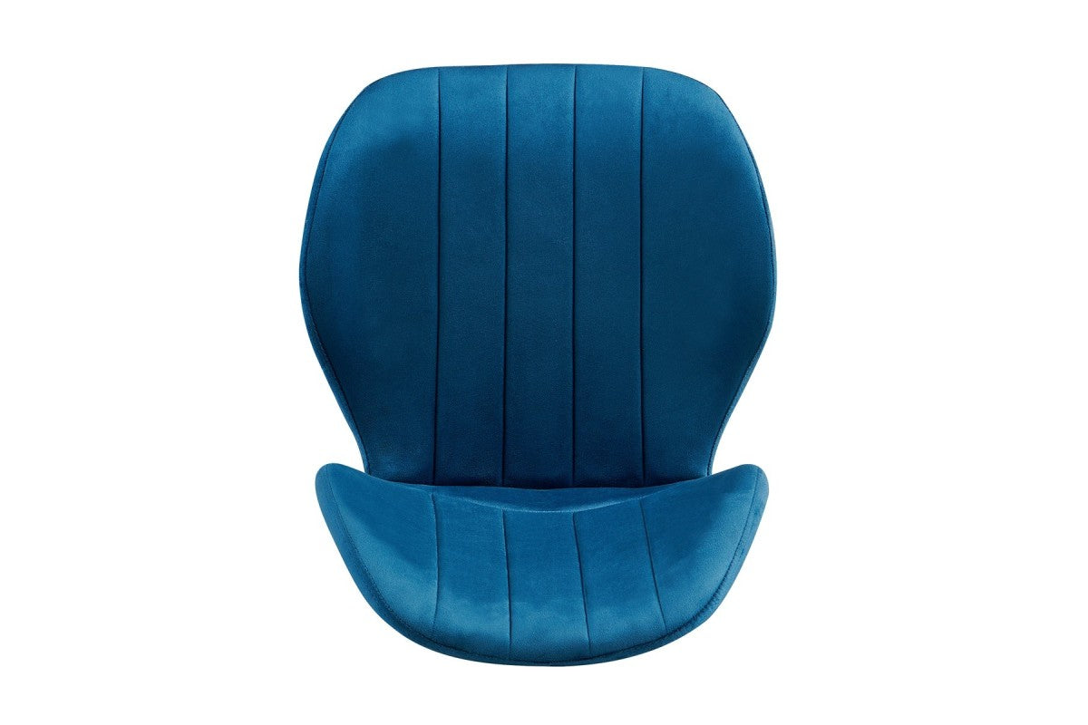 Conjunto de 4 sillas Leiva tapizadas en azul intenso💙✨