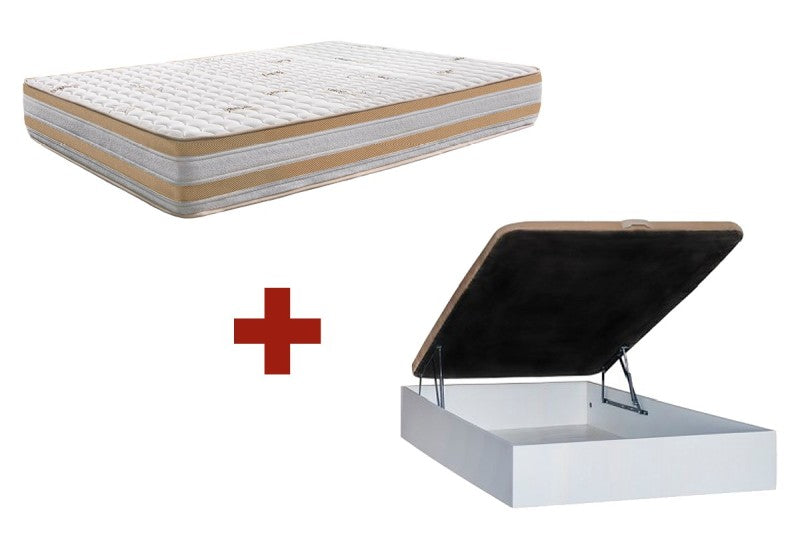 🛏️ PACK Canapé SAMANTHA + Colchón DELAOSA 90x190 cm