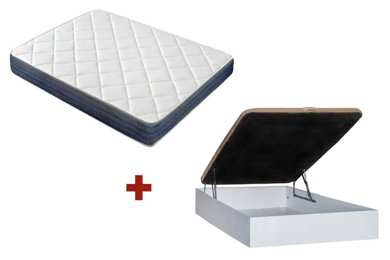 🎯 PACK Canapé SAMANTHA + Colchón JAIME 135x190 cm