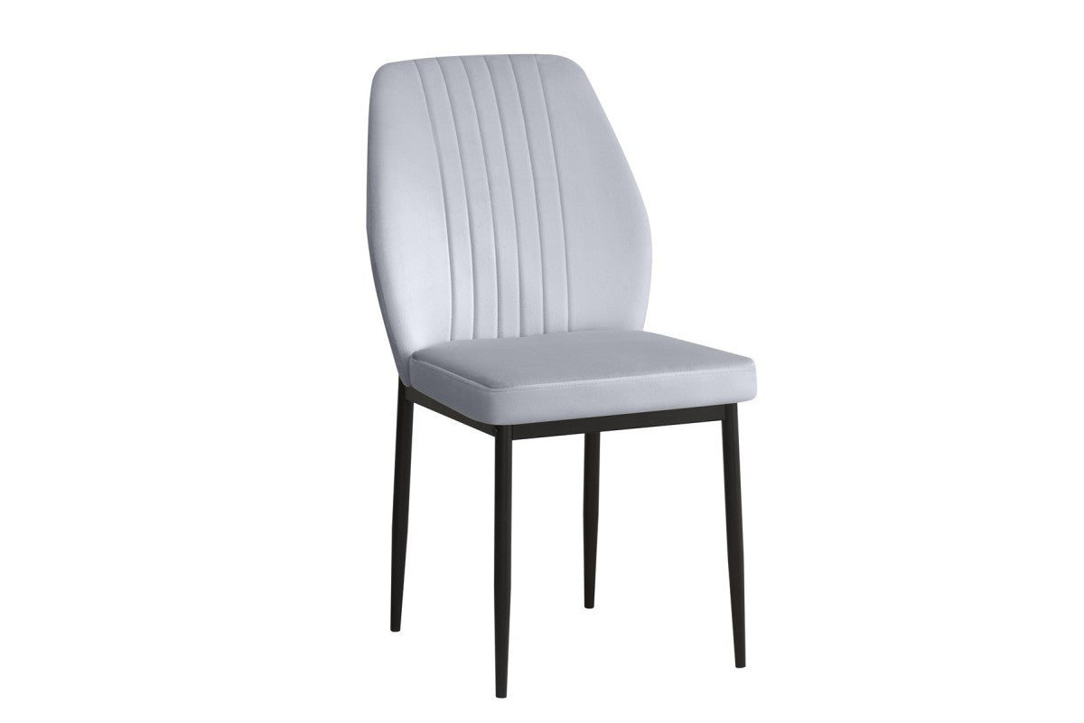 Set de 4 sillas Rozalén en gris claro ✨🪑