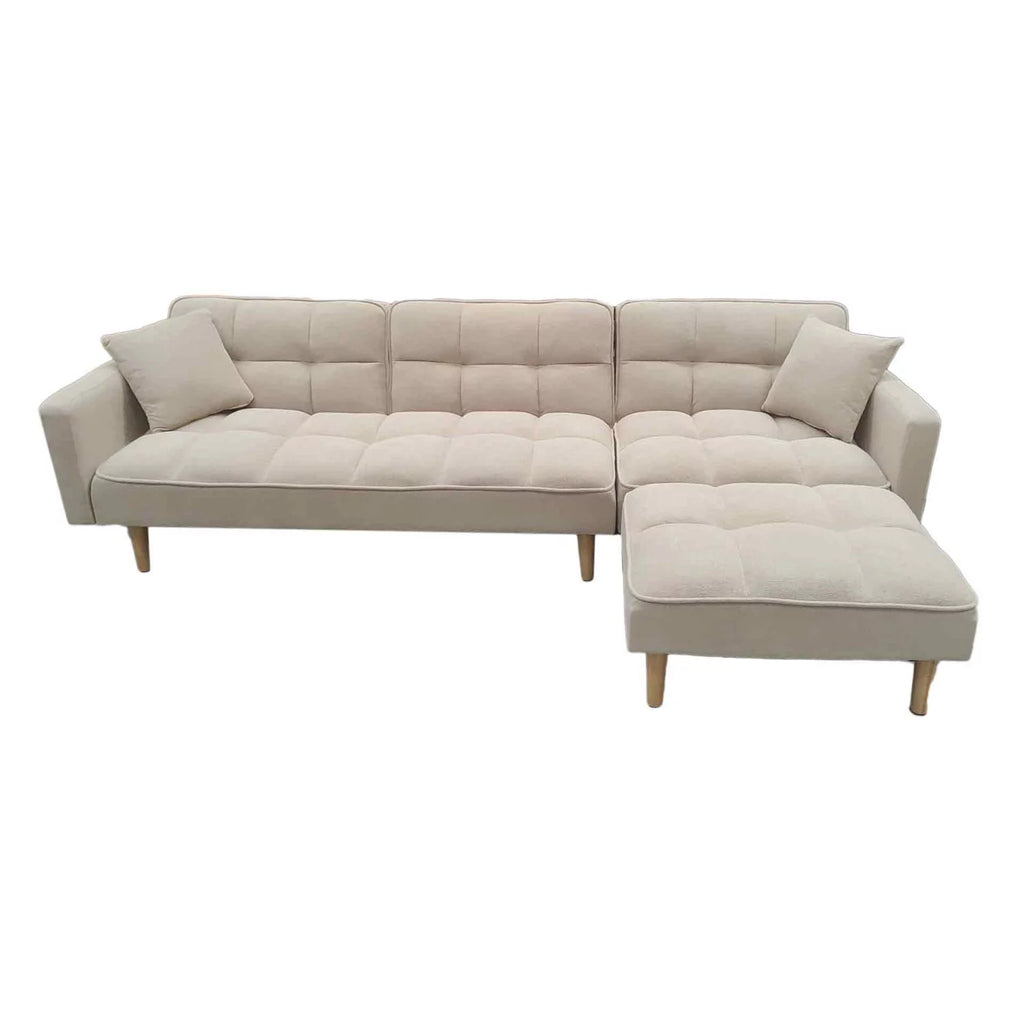 Sofá Chaise Longue Cama MAITE 274 cm