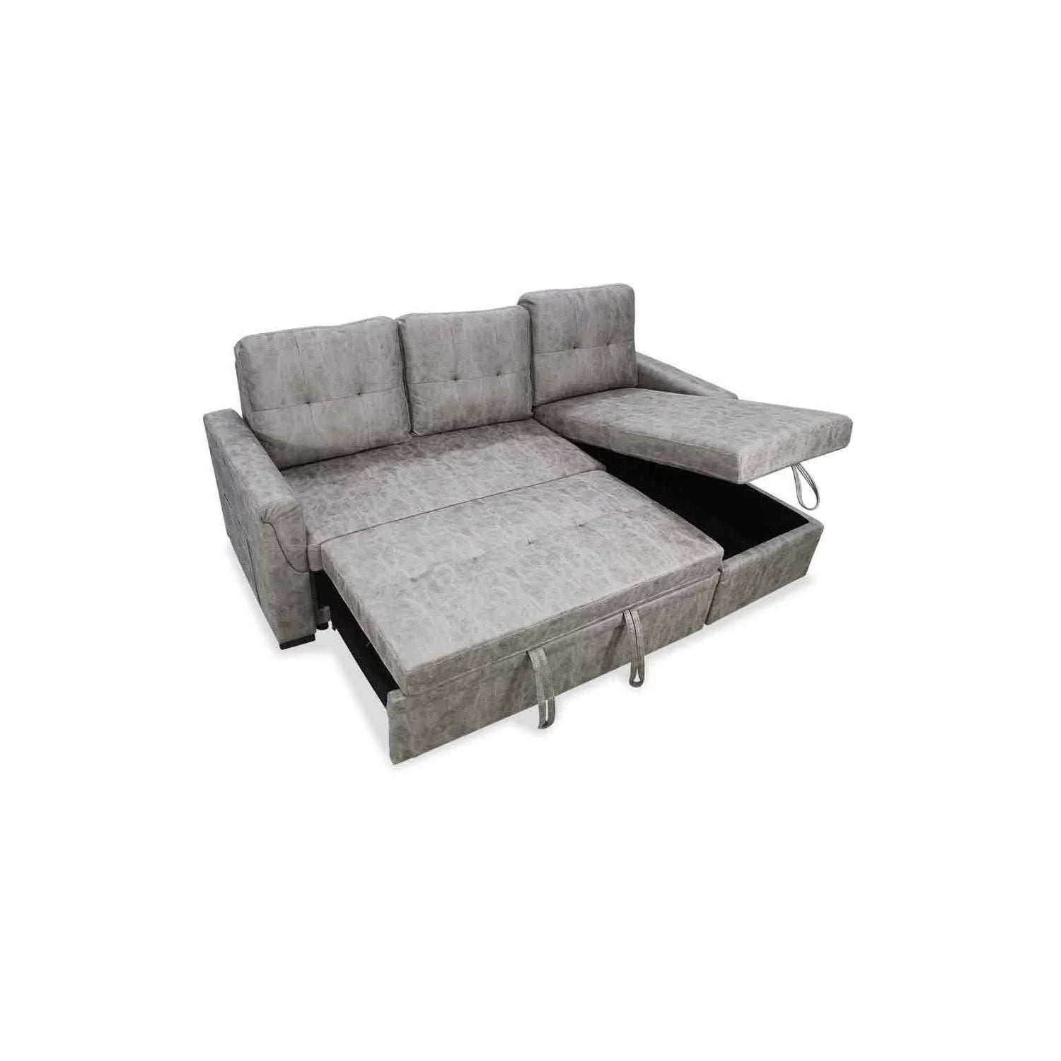 Sofá Chaise Longue Cama JORDAN 204 cm